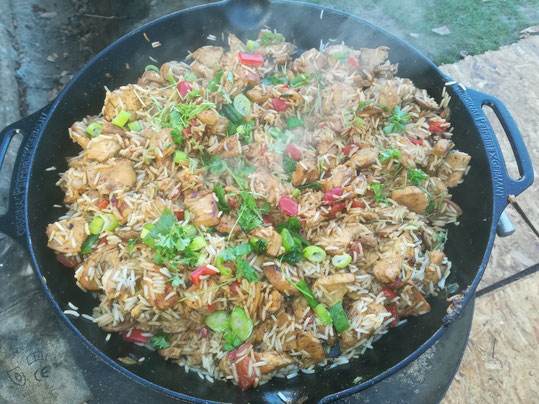 die Sachsengriller Grill Rezept Nasi Goreng