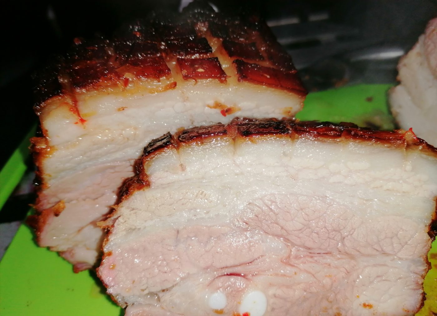 die Sachsengriller Grill Rezept Schweinebauch mit Honig-Mop