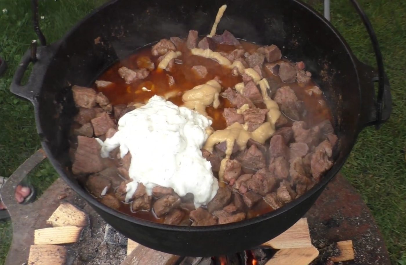 die Sachsengriller Grill Rezept sächsische Metzgerpfanne