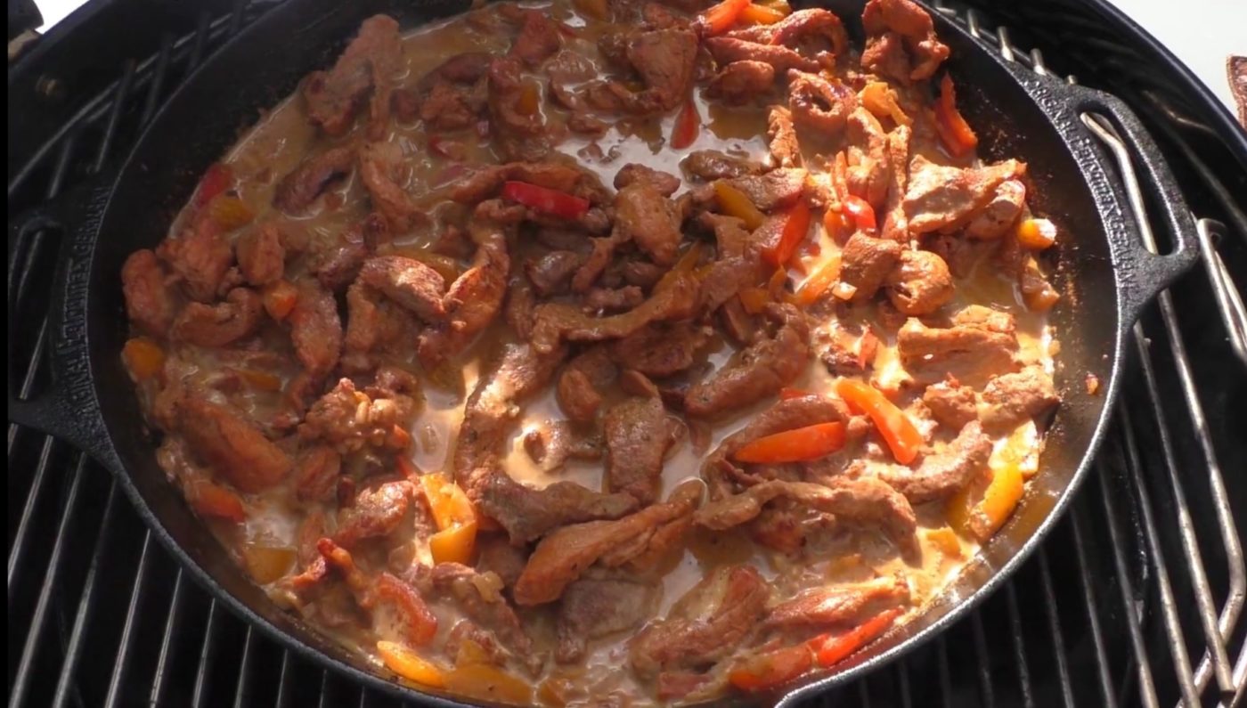 die Sachsengriller Grill Rezept Gyrospfanne